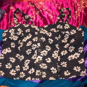 sunflower crop top